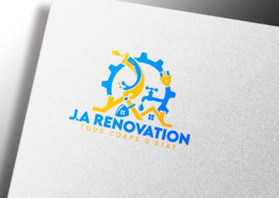 Création logo Ja Renovation