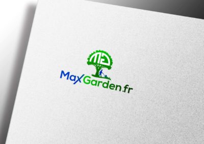 Création logo Max Garden