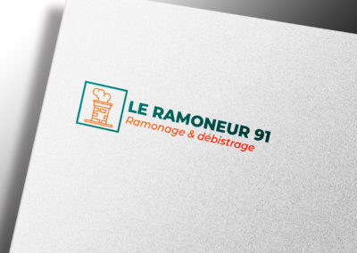 Création logo Le Ramoneur 91